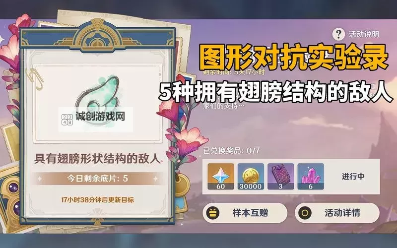 《原神》图形对抗实验录翅膀形状敌人速拍指南 翅膀形状敌人在哪拍图1