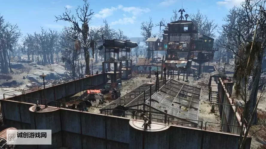 《辐射4》空中楼阁建筑效果图文赏析图1